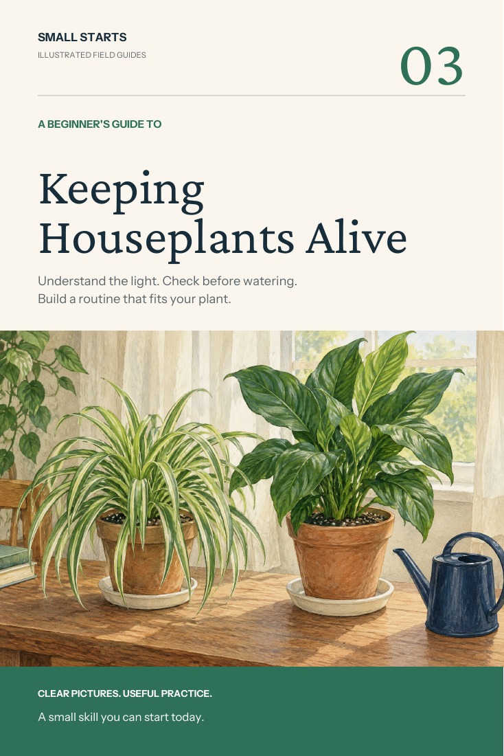 A beginner’s guide to Keeping Houseplants Alive
